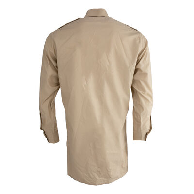 British Army Long Sleeve Fawn Shirt - Medium, , large